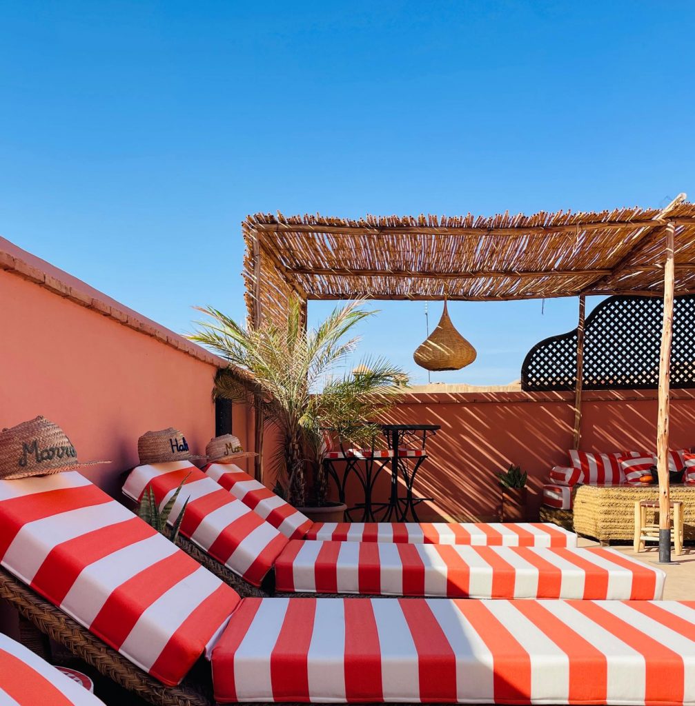 Terasse riad Babmoon